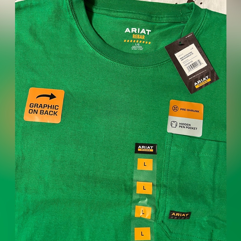 Ariat Men's Rebar Shirt 💚
